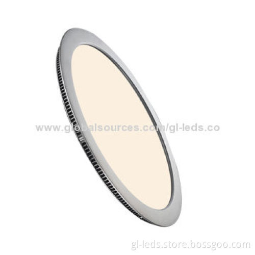 12W 860lm LED Round Panel Lamp, 5-year Warranty
